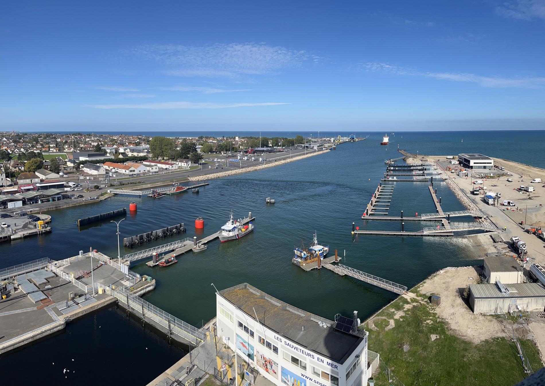 Port de Caen Ouistreham : Construction de la Base de Maintenance EDF